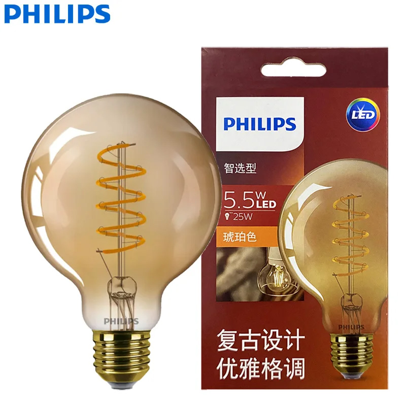 Philips Bulb Led Classic - Lâmpada LED Philips G93 Clássica de