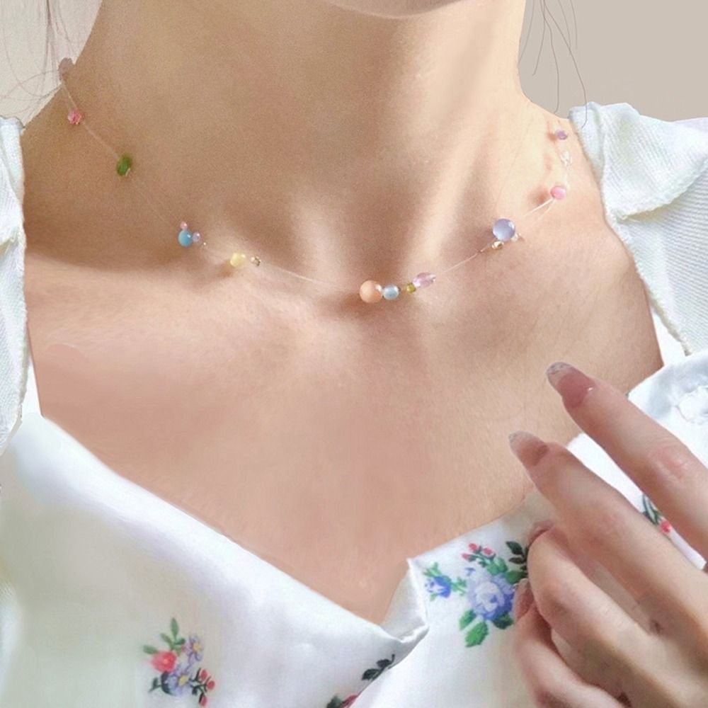 Korean Girls Lifestyle - Colar Moderno de Liga Metálica Estilo