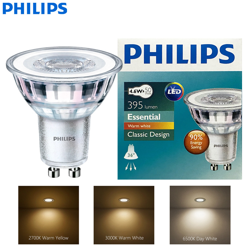 Philips LED GU10 PAR16 Essenci - Philips Bulb Led Classic avaliação e preço